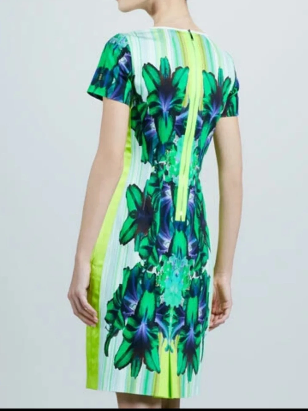 Elie Tahari orchid sheath dress size 8